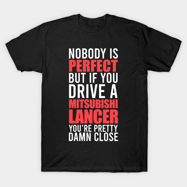 Mitsubishi Lancer Evolution Owners T-Shirt by VrumVrum